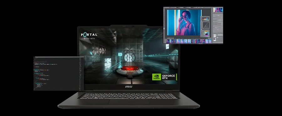 MSI VENTUREPRO 17 AI A1VEG-014XTR Gaming Laptop H8