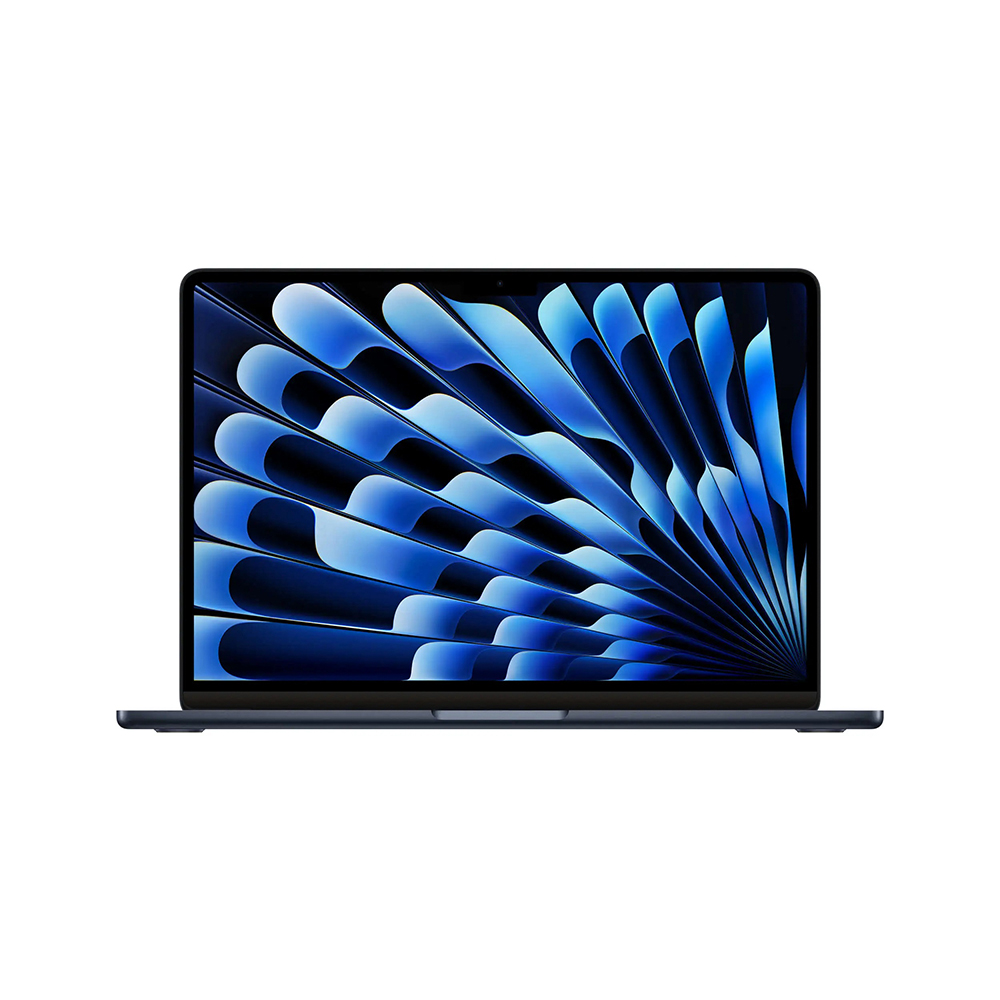 Apple Macbook Air M3 Cip 8 Cekirdek Cpu 8 Cekirdek Gpu 16gb Ram 256gb Ssd 13 Inc 2k Qhd Gece Yarisi Laptop Mc8k4tu A 1