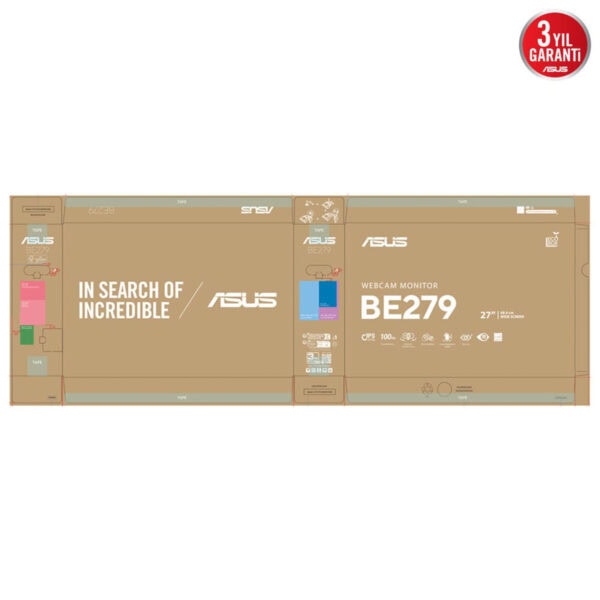 Asus Be279qfk 27 Inç 100hz 5ms Full Hd Ips Pivot Monitör 11