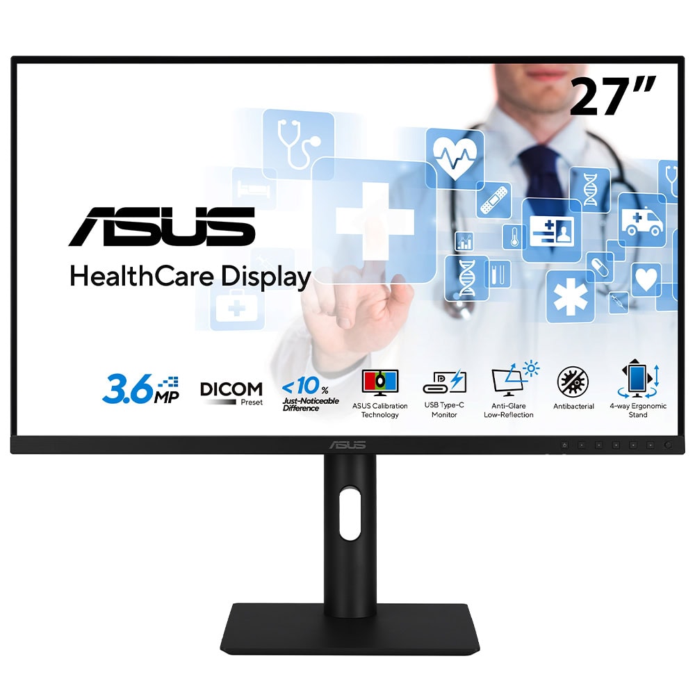 Asus Ha2741a 27 Inc 75hz 5ms 2k Qhd Ips Pivot Monitor 1