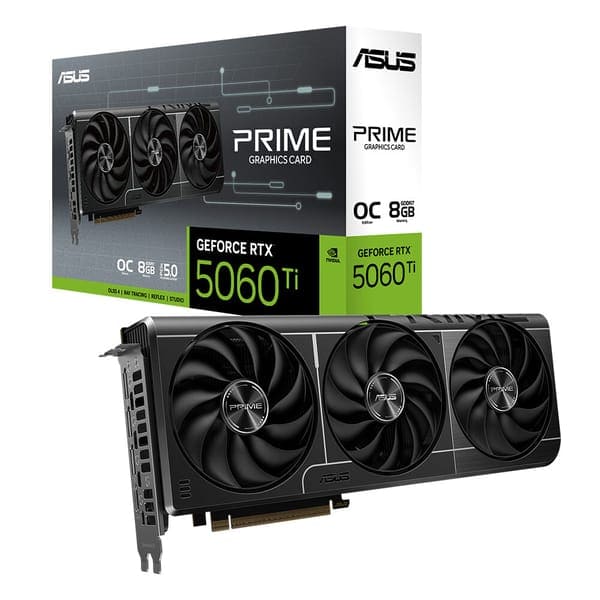 Asus Prime Geforce Rtx 5060 Ti Oc 8gb Gddr7 128 Bit Dlss 4 Ekran Karti 1
