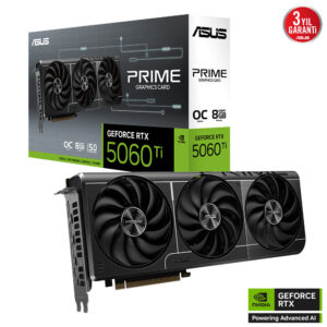 Asus Prime Geforce Rtx 5060 Ti Oc 8gb Gddr7 128 Bit Dlss 4 Ekran Karti 2