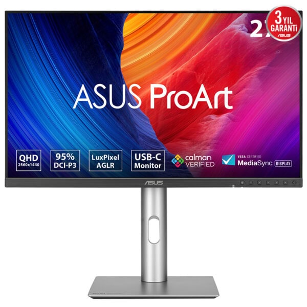 Asus Proart Pa278cfrv 27 Inc 100hz 5ms 2k Qhd Adaptive Sync Ips Pivot Monitor 2