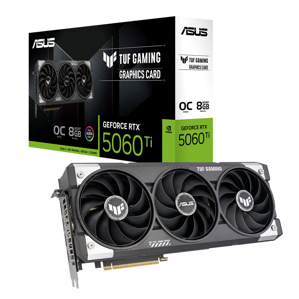 Asus Tuf Gaming Geforce Rtx 5060 Ti Oc 8gb Gddr7 128 Bit Dlss 4 Ekran Karti 1