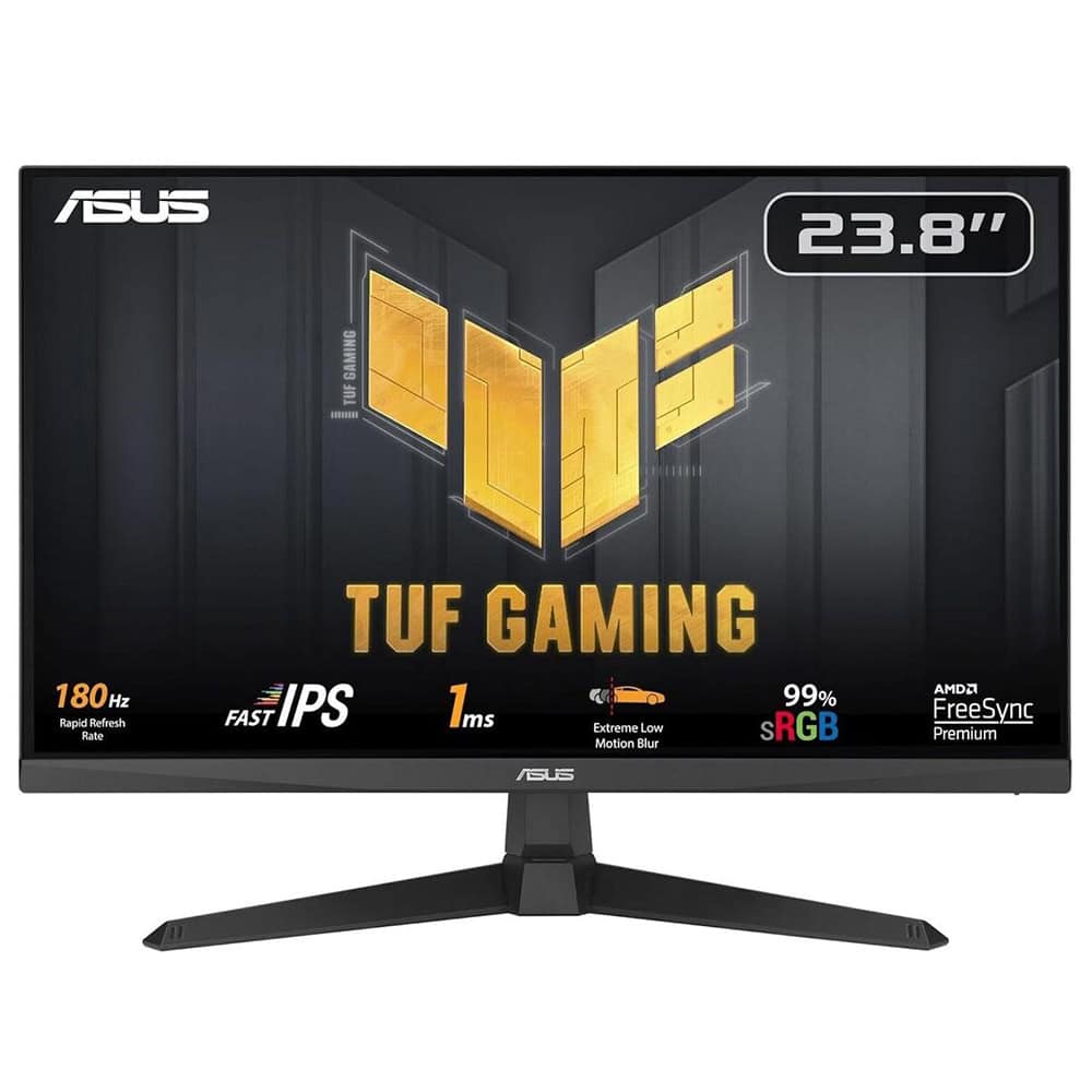 Asus Tuf Gaming Vg249ql3a 23 8 Inc 180hz 1ms Full Hd Adaptive Sync Fast Ips Pivot Gaming Monitor 1