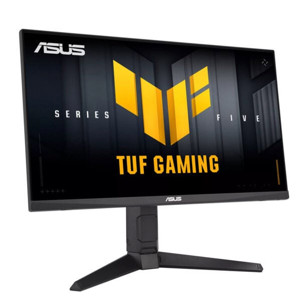 Yüksek çözünürlüklü ASUS TUF Gaming Series monitör, oyun performansını artırmak için tasarlanmış, ergonomik ve şık tasarımlı bilgisayar ekranı, oyuncuların dikkatini çekecek özelliklerle donatılmıştır.