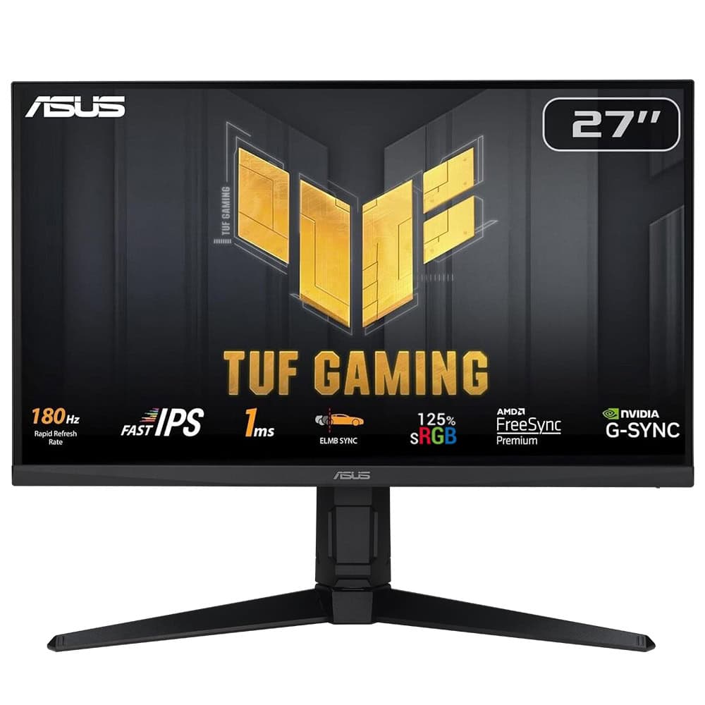 Asus Tuf Gaming Vg279ql3a 27 Inc 180hz 1ms Full Hd Adaptive Sync Ips Pivot Gaming Monitor 1