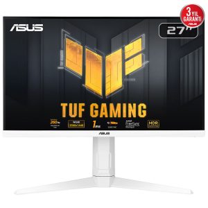 Asus Tuf Gaming Vg27aqml1a W 27 Inc 260hz 1ms 2k Qhd Adaptive Sync Fast Ips Beyaz Pivot Gaming Monitor 2
