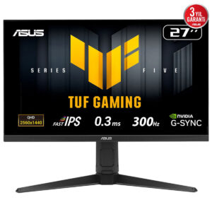 Asus Tuf Gaming Vg27aqml5a 27 Inç 300hz 0.3ms 2k Qhd Adaptive Sync Fast Ips Pivot Gaming Monitör 2