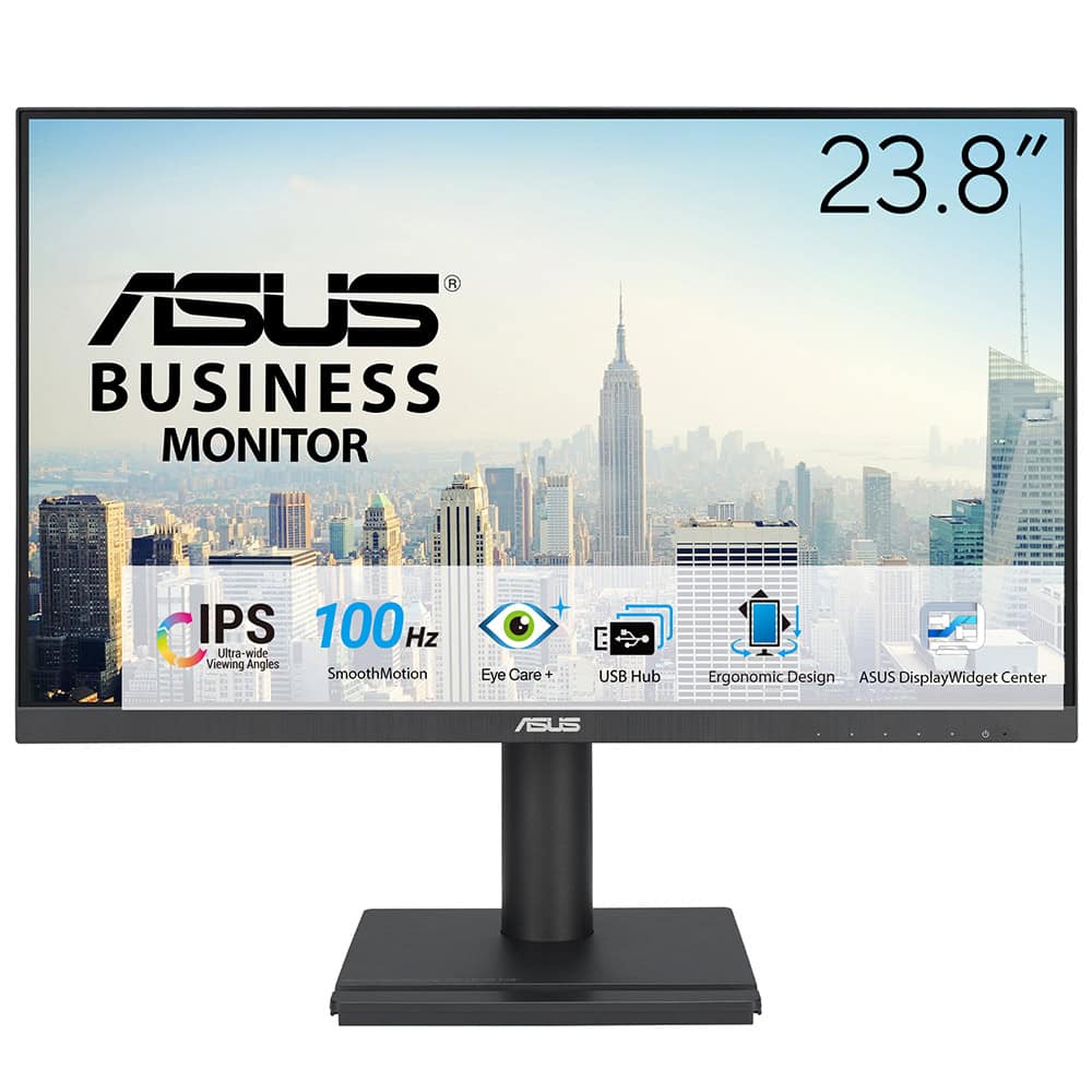 Asus Va24dqfs 23 8 Inc 100hz 1ms Full Hd Adaptive Sync Ips Pivot Monitor 1