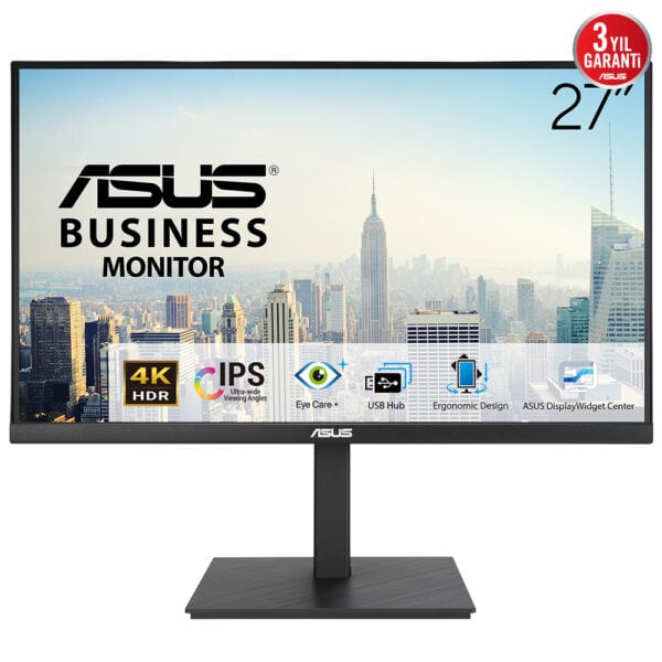 Asus Va27uqsb 27 Inc 60hz 5ms 4k Uhd Adaptive Sync Ips Pivot Monitor 2
