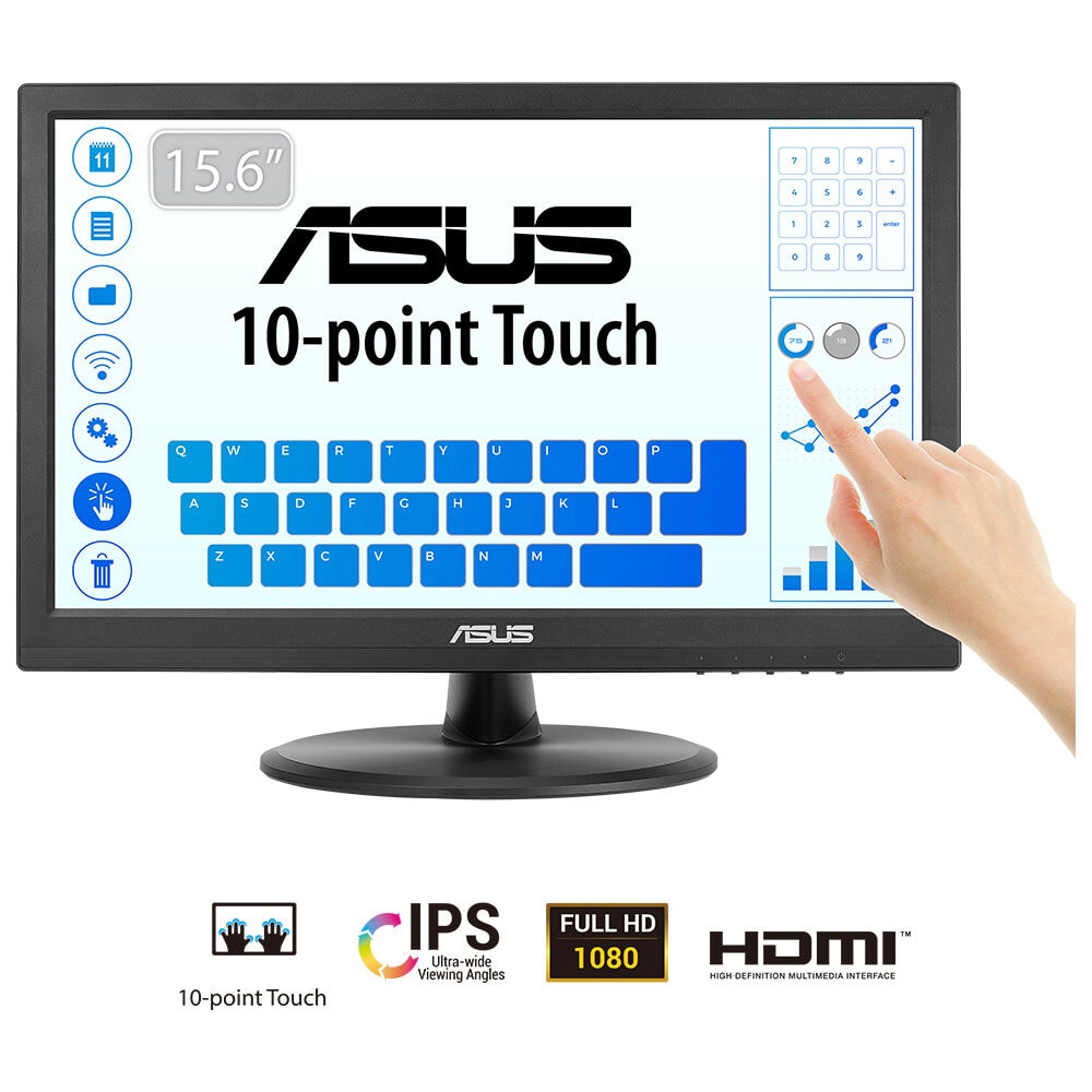 Asus Vt169he 15 6 Inc 60hz 5ms Full Hd Ips Dokunmatik Monitor 1