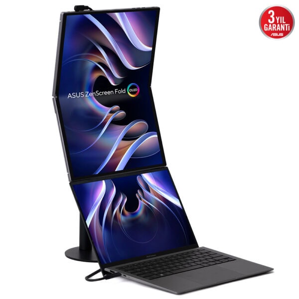 Asus Zenscreen Fold Oled Mq17qh 17 3 Inc 60hz 0 2ms 2k Qhd Oled Katlanabilir Tasinabilir Monitor 10