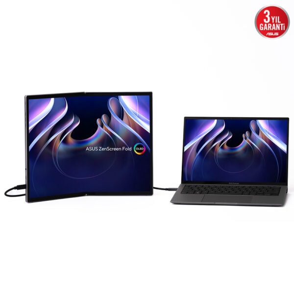 Asus Zenscreen Fold Oled Mq17qh 17 3 Inc 60hz 0 2ms 2k Qhd Oled Katlanabilir Tasinabilir Monitor 6