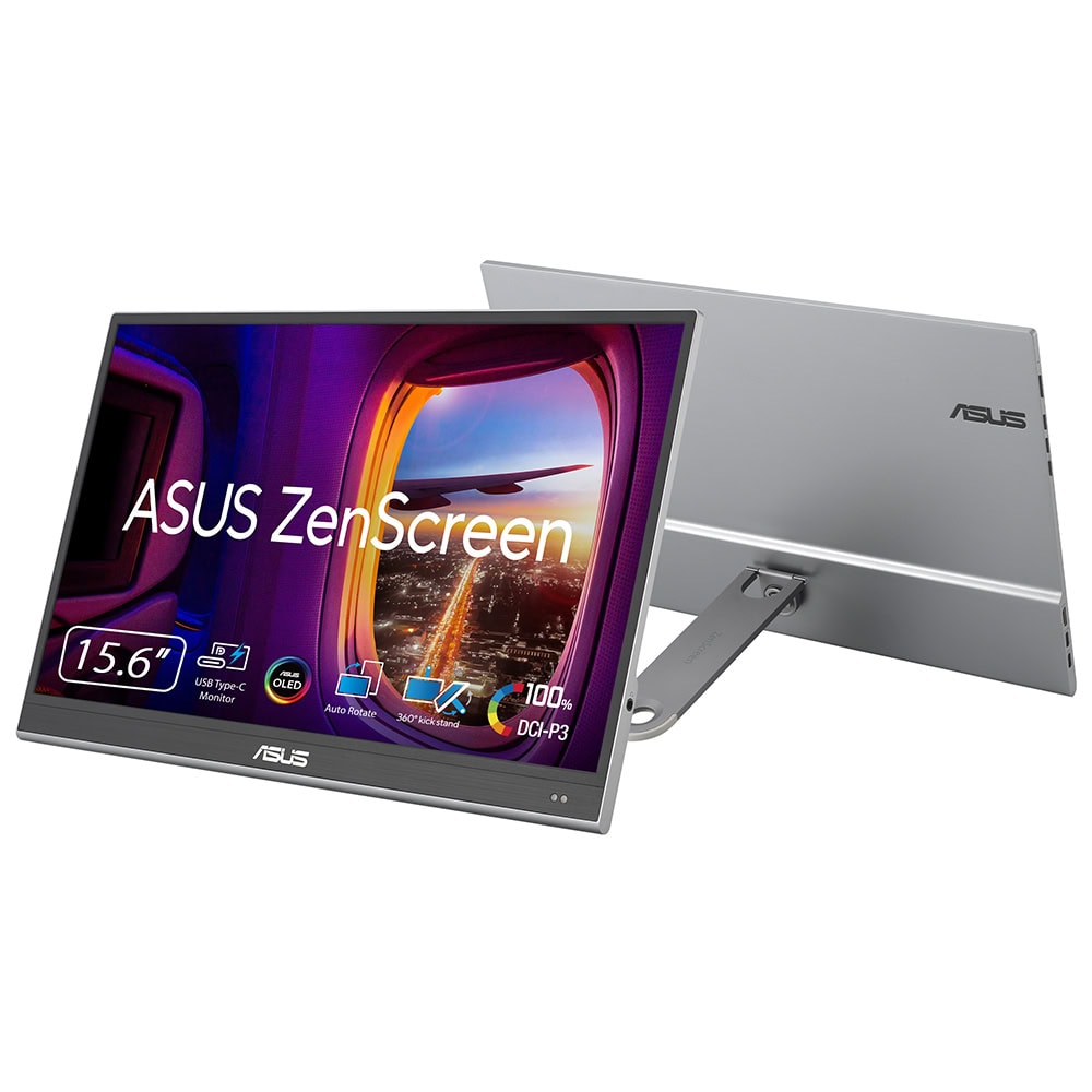 Asus Zenscreen Oled Mq16ahe 15 6 Inc 60hz 1ms Full Hd Oled Tasinabilir Monitor 1