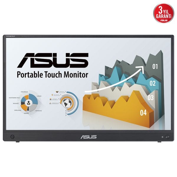 Asus Zenscreen Touch Mb16amtr 15 6 Inc 60hz 5ms Full Hd Ips Dokunmatik Tasinabilir Monitor 4