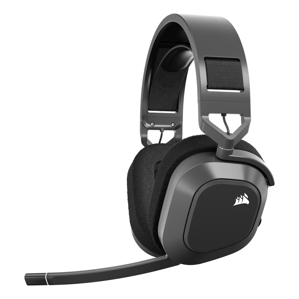 Corsair Hs80 Max Steel Gray 7 1 Surround Kablosuz Gaming Kulaklik Ca 9011295 Eu 1