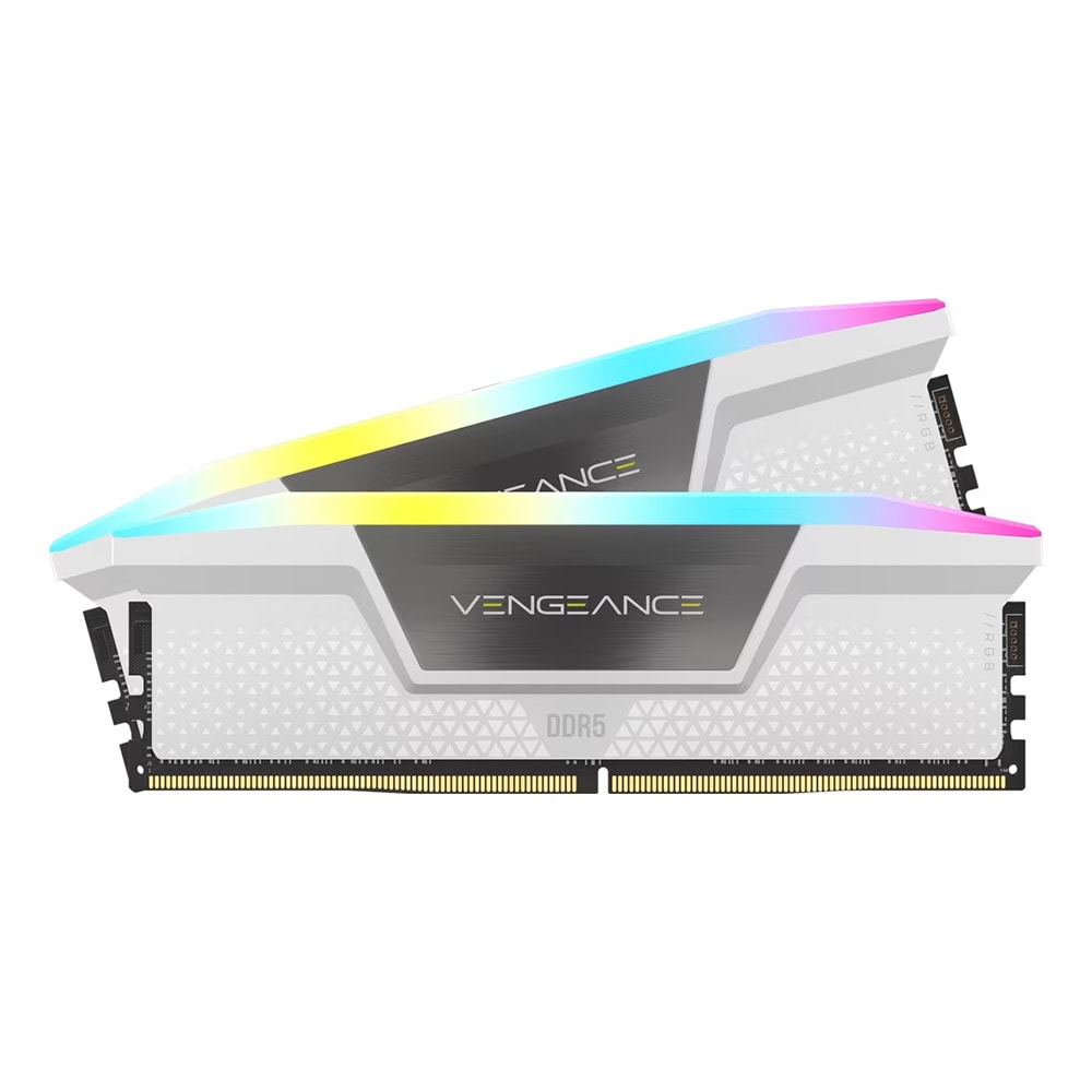 Corsair Vengeance Rgb 32gb 2x16gb 6000mhz Cl36 Intel Xmp 3 0 Amd Expo Ddr5 Beyaz Ram Cmh32gx5m2e6000z36w 1