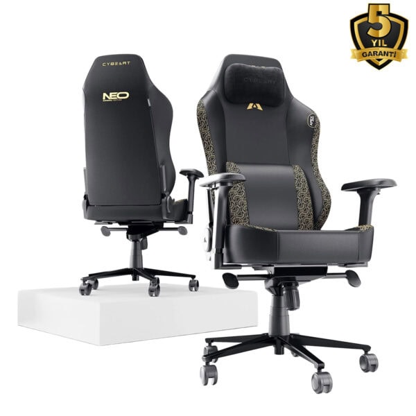 Cybeart Apex Neo Series Imperial Edition Pu Deri Bel Destekli 4d Hafizali Yastik Oyuncu Koltugu 5 Yil Garanti 5