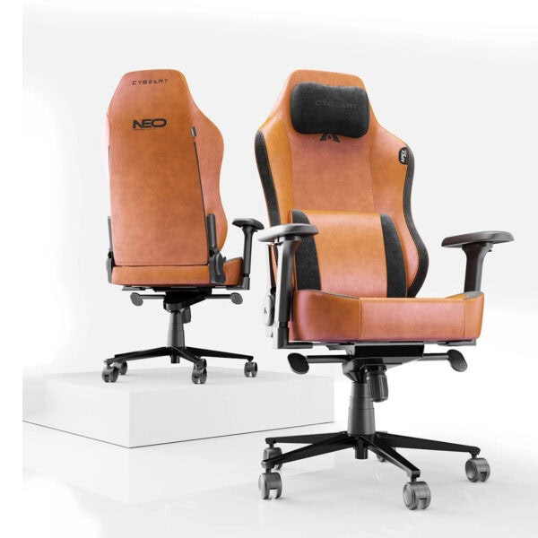 Cybeart Apex Neo Series Vintage Edition Pu Deri Bel Destekli 4d Hafizali Yastik Oyuncu Koltugu 5 Yil Garanti 5