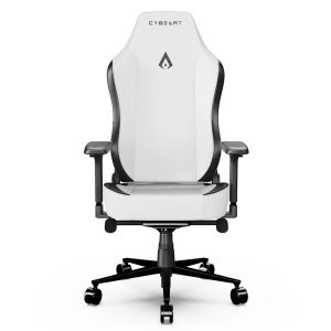 Cybeart Apex Series Arctic White Pu Deri Bel Destekli 4d Hafizali Yastik Oyuncu Koltugu 1