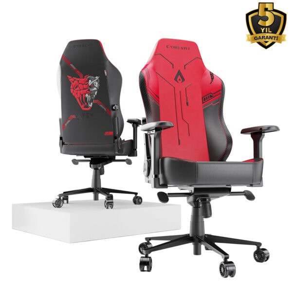 Cybeart Apex Series Signature Edition Pu Deri Bel Destekli 4d Hafizali Yastik Oyuncu Koltugu Y5