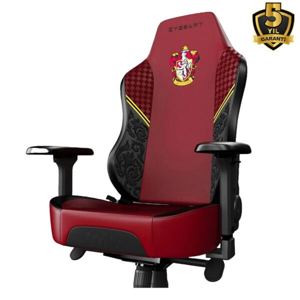 Cybeart Harry Potter Series Gryffindor Edition Pu Deri Bel Destekli 4d Hafizali Yastik Oyuncu Koltugu Y2