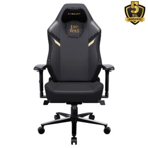 Cybeart Lord Of The Rings Series Black Edition Pu Deri Bel Destekli 4d Hafizali Yastik Oyuncu Koltugu 5 Yil Garanti 1