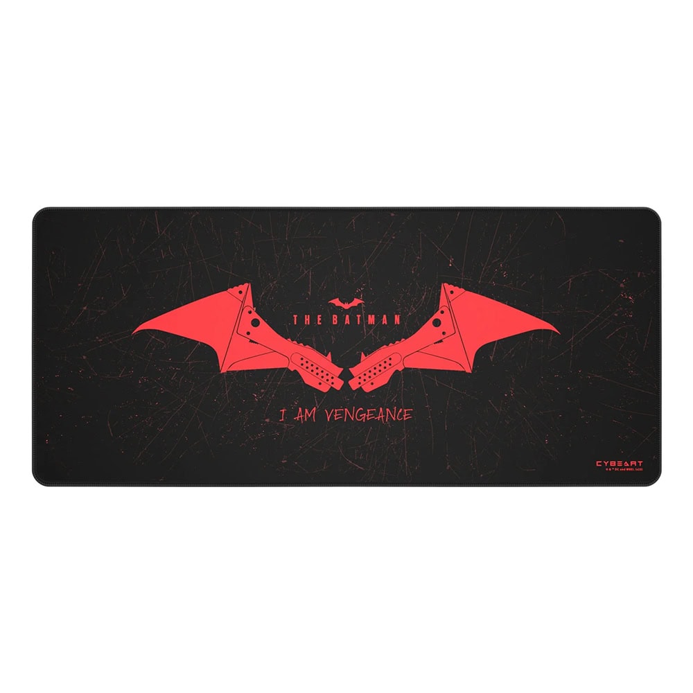 Cybeart Rapid Series The Batman Edition 90x40 Xxl Mouse Pad Mp Ra90 Bm03 1