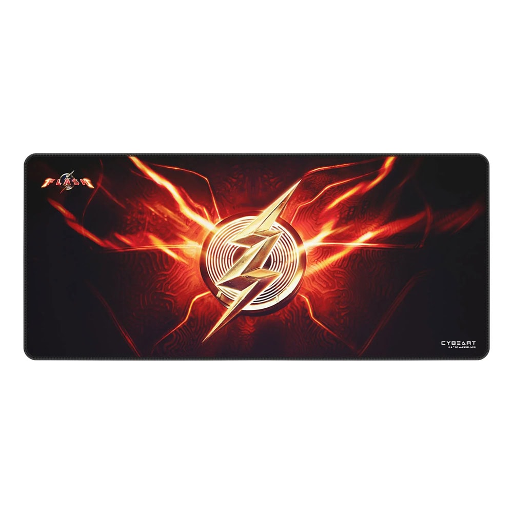 Cybeart Rapid Series The Flash Edition 90x40 Xxl Mouse Pad Mp Ra90 Fl02 1