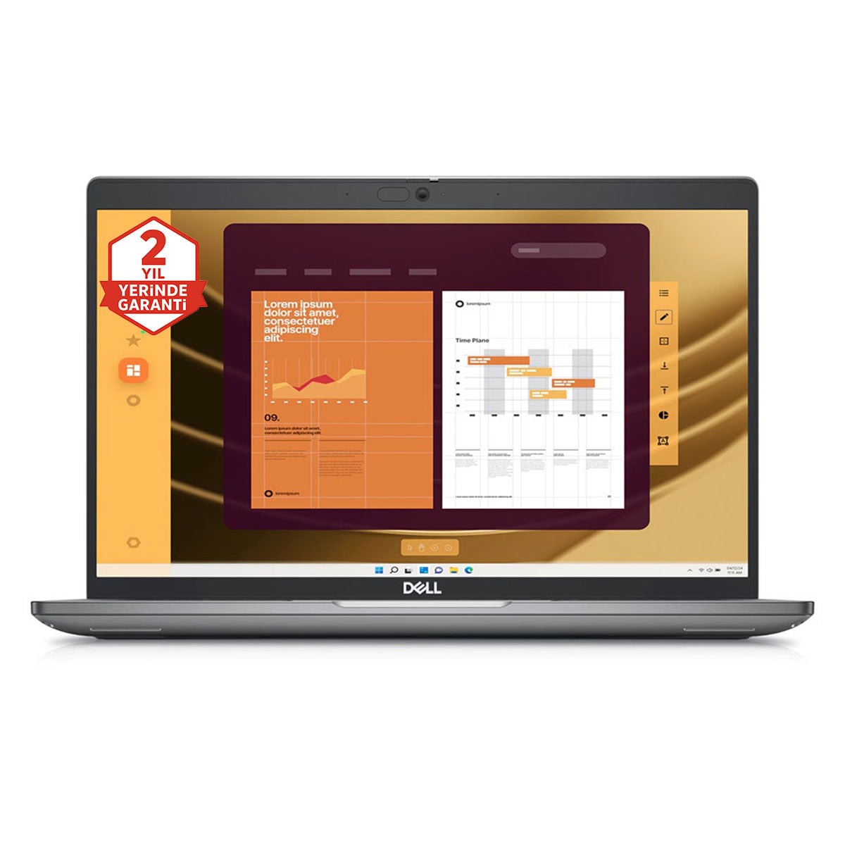 Dell Latitude 5450 Intel Core Ultra 5 135u 16gb Ddr5 512gb Ssd 14 Inç Full Hd 60hz Ips W11 Pro Laptop (n009l545014wp) 2 Yıl Yerinde Servis Garantisi 1
