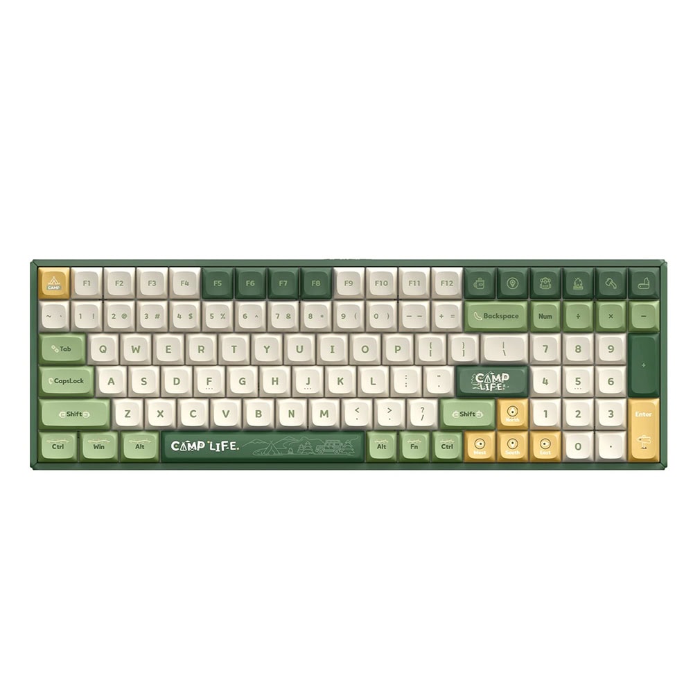 Iqunix F97 Camping Rgb Kablosuz Hotswap Mekanik Gaming Klavye 1