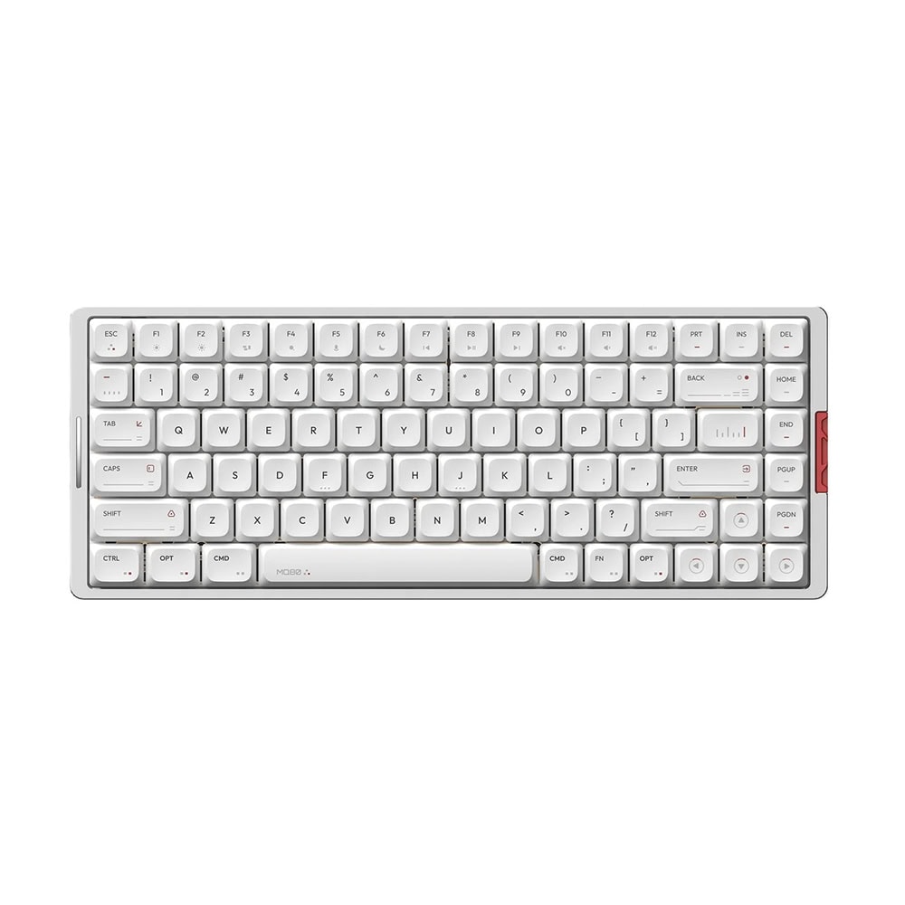 Iqunix Mq80 Moonlight Silver Rgb Kablosuz Hotswap Mekanik Gaming Klavye 1