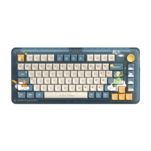 Iqunix X Little Prince Zx75 Sky Encounter Gateron Red Switch Rgb Kablosuz Hotswap Mekanik Gaming Klavye 1