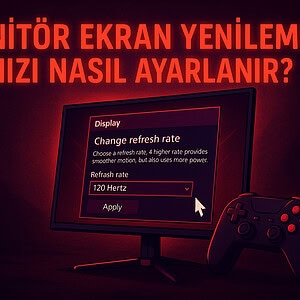 Monitor Ekran Yenileme Hizi Nasil Ayarlanir