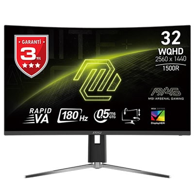 MSI MAG 32CQ6PF Gaming Monitör H1