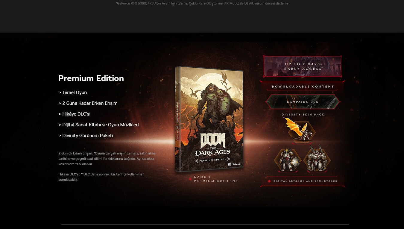 Nvidia Geforce Rtx Doom The Dark Ages Bundle Kampanya Landing Page 20250429 9