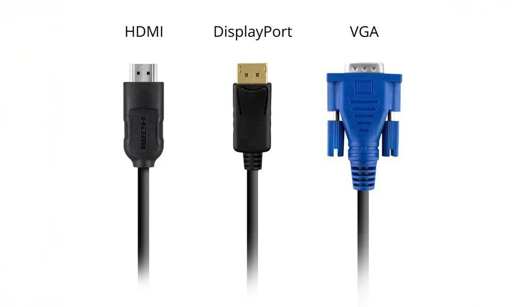 Esnek Bağlantıya yönelik HDMI, DisplayPort ve VGA girişleri