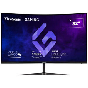 Viewsonic Vx3218 Pc Mhd 31.5 Inç 180hz 1ms Full Hd Freesync Premium Va Kavisli Gaming Monitör 1