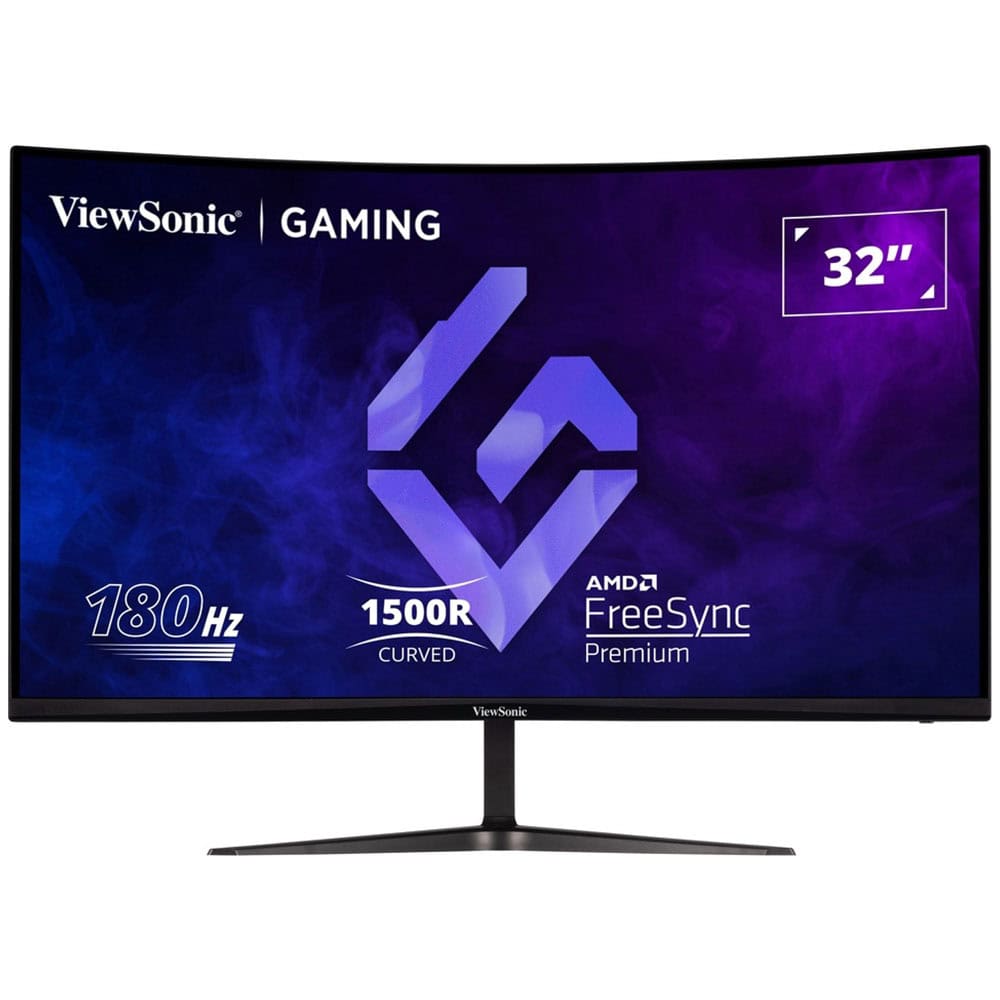 Viewsonic Vx3218 Pc Mhd 31.5 Inç 180hz 1ms Full Hd Freesync Premium Va Kavisli Gaming Monitör 1