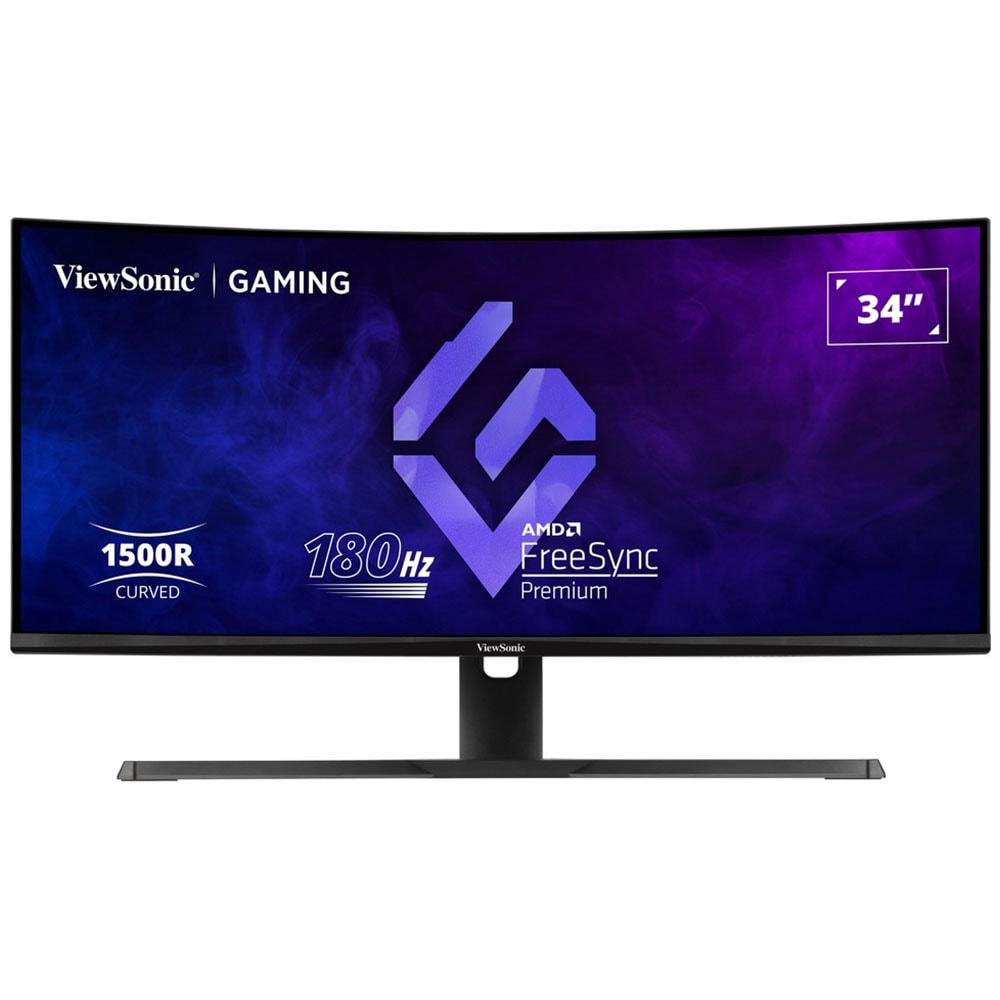 Viewsonic Vx3418 2kpc 34 Inç 180hz 1ms Uwqhd Freesync Premium Va Kavisli Gaming Monitör 1