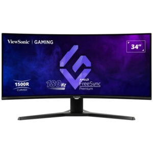 Viewsonic Vx3418 2kpc 34 Inç 180hz 1ms Uwqhd Freesync Premium Va Kavisli Gaming Monitör 2