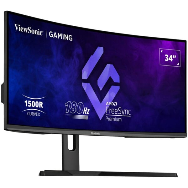 Viewsonic Vx3418 2kpc 34 Inç 180hz 1ms Uwqhd Freesync Premium Va Kavisli Gaming Monitör 4