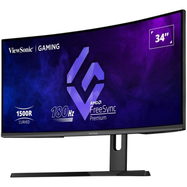 Viewsonic Vx3418 2kpc 34 Inç 180hz 1ms Uwqhd Freesync Premium Va Kavisli Gaming Monitör 5