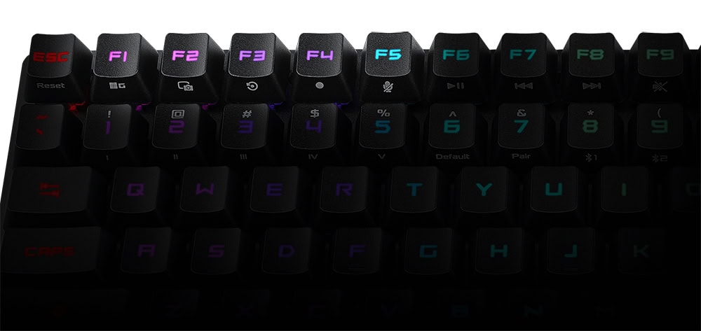 ROG Strix Scope II 96 RX Wireless ASUS ROG Strix Scope II 96 Wireless ROG RX Red Switch RGB Kablosuz İngilizce Mekanik Gaming Klavye h11