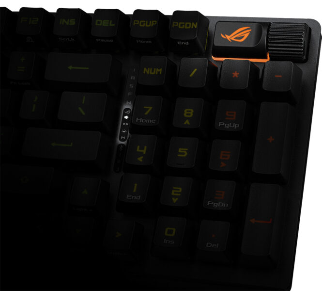 ROG Strix Scope II 96 RX Wireless ASUS ROG Strix Scope II 96 Wireless ROG RX Red Switch RGB Kablosuz İngilizce Mekanik Gaming Klavye h12