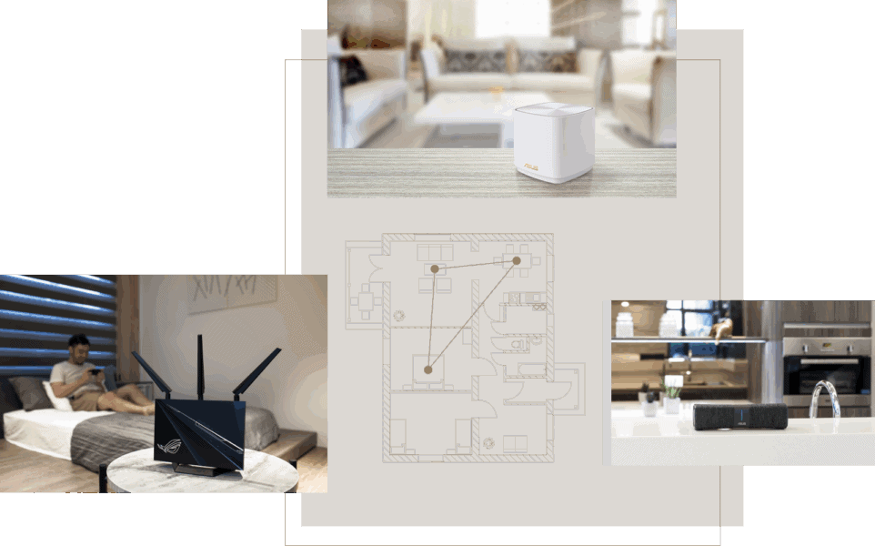 ASUS ZenWiFi XD4 Mini Mesh Sistemi (Beyaz, Üçlü Paket) h18