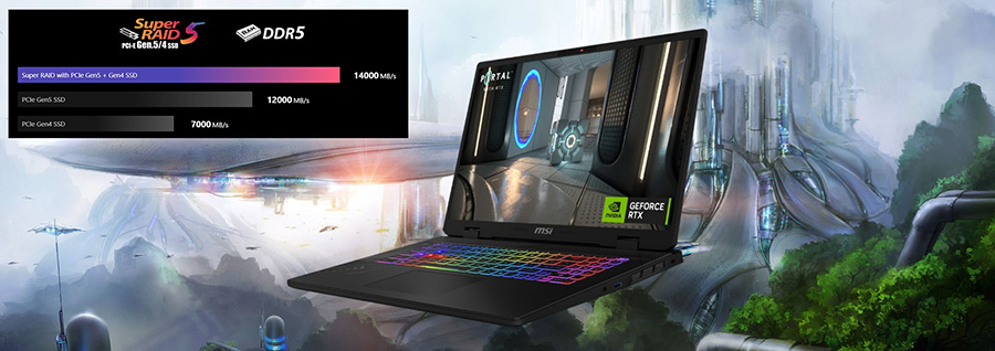 MSI CROSSHAIR 17 HX AI D2XWGKG-017TR Gaming Laptop h16