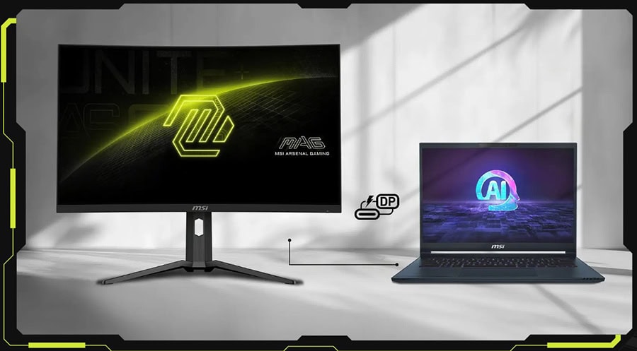 MSI MAG 321CUPDF Gaming Monitör h16