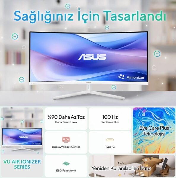 VU34WCIP-W ASUS VU34WCIP-W Monitör h3